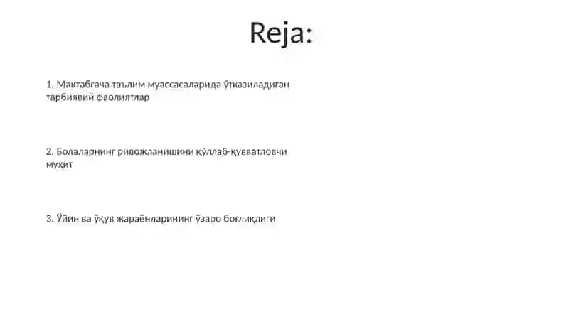 Til rivojlanishi 2