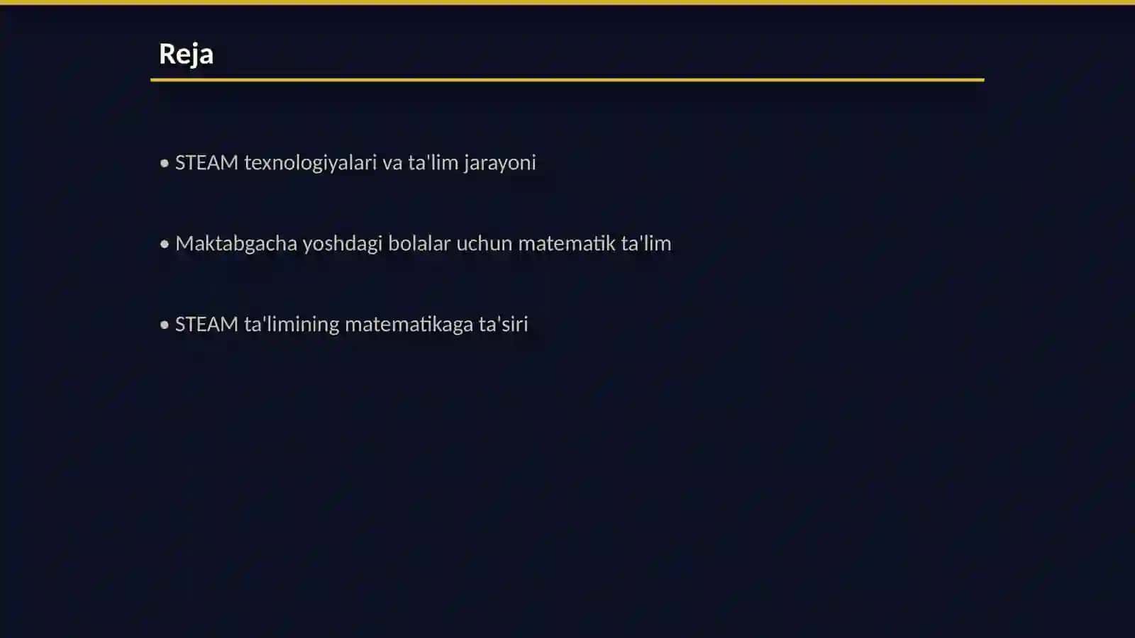 Maktabgacha yoshdagi bolalarning matematik ta'limida STEAM texnologiyalaridan foydalanish 2