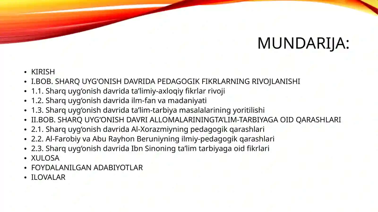 Sharq Uyg‘onish Davri Pedagogik Fikrlarning Rivojlanishi 2