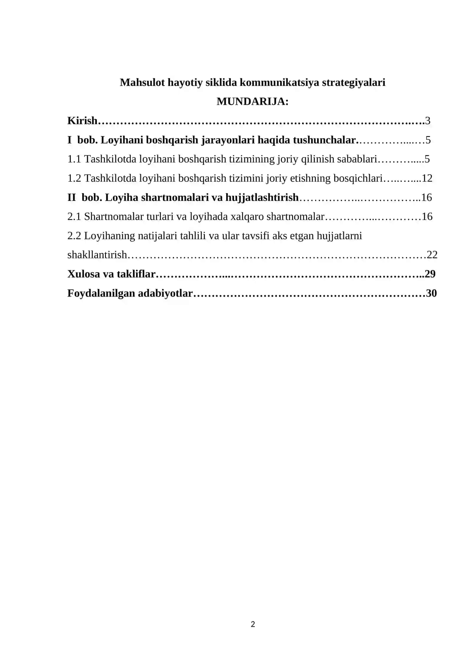 Mahsulot hayotiy siklida kommunikatsiya strategiyalari 2