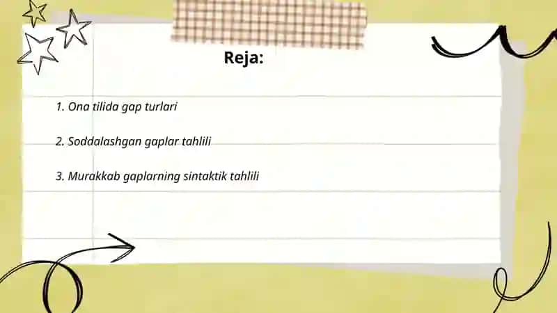 Ona tilida sintaktik tahlil namunasi 2