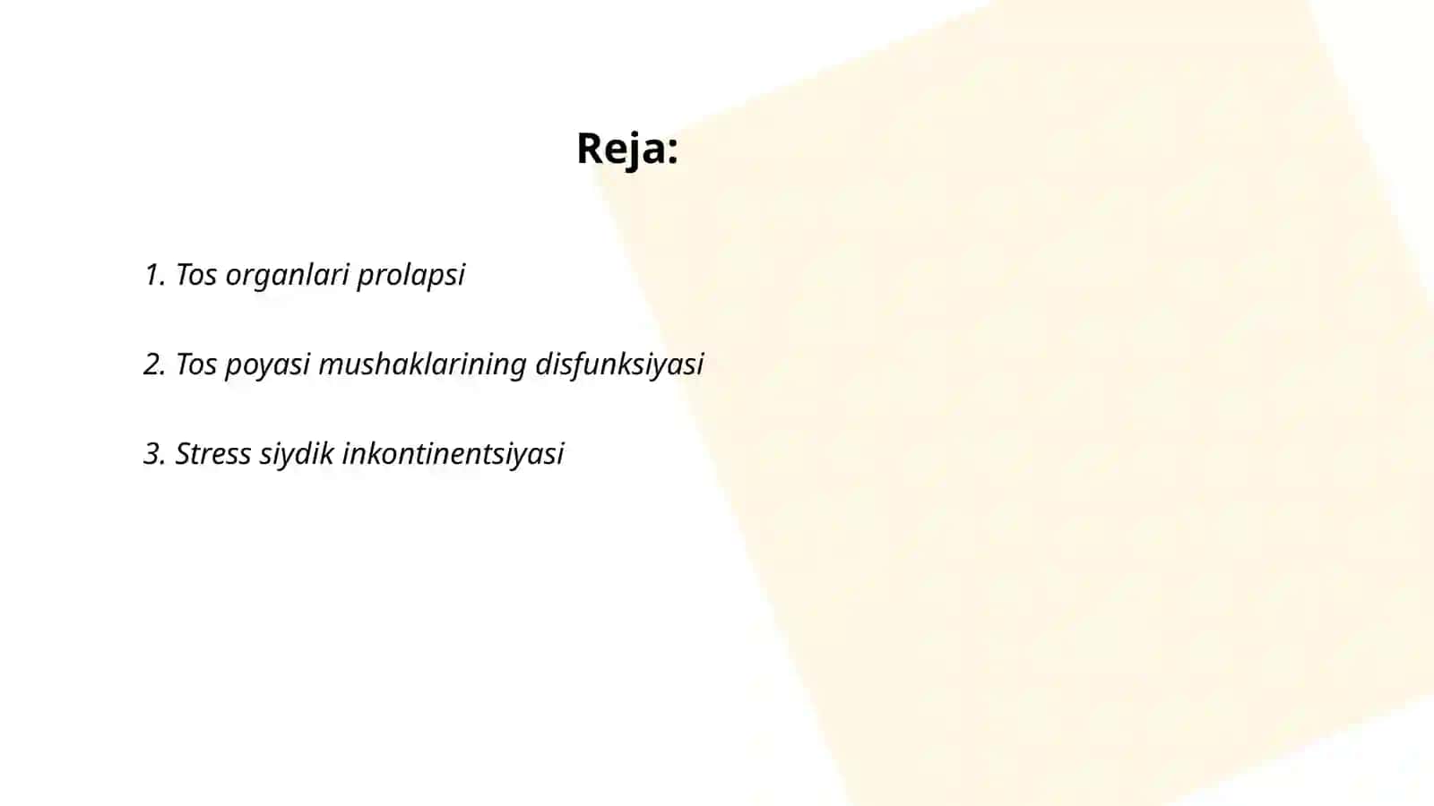 Tos organlari buzilish sindromlari 2