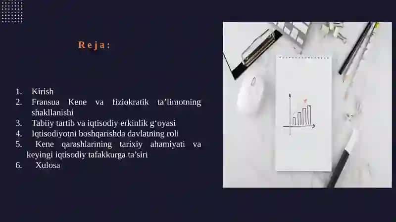 Fransua Kene va iqtisodiyotni boshqarishda davlatning roli haqidagi nazariy qarashlar 2