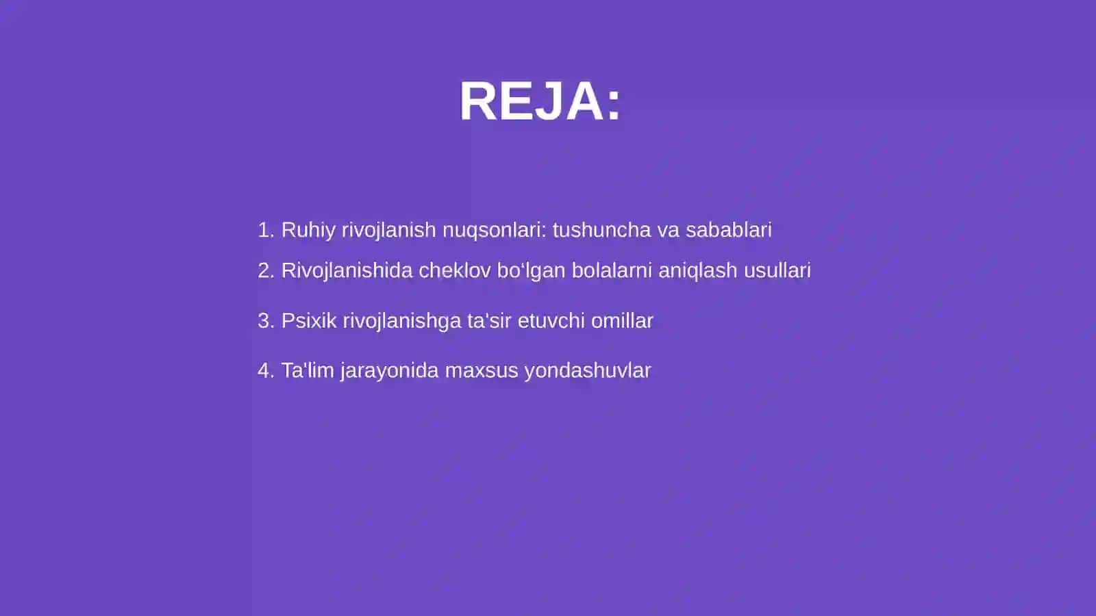 Ruhiy rivojlanishida nuqsoni bo‘lgan bolalar 2
