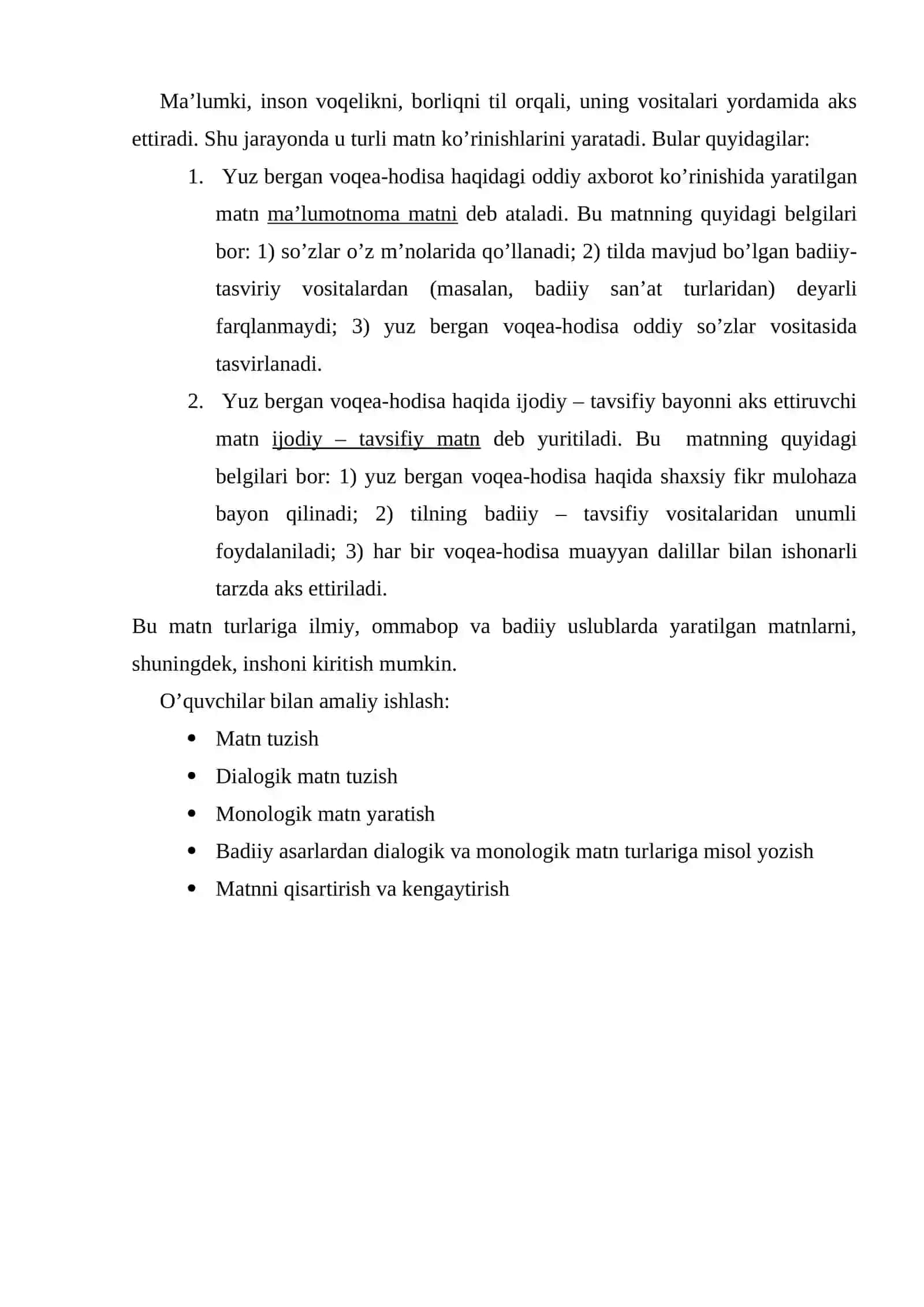 Uslubiyat (stilistika) 2
