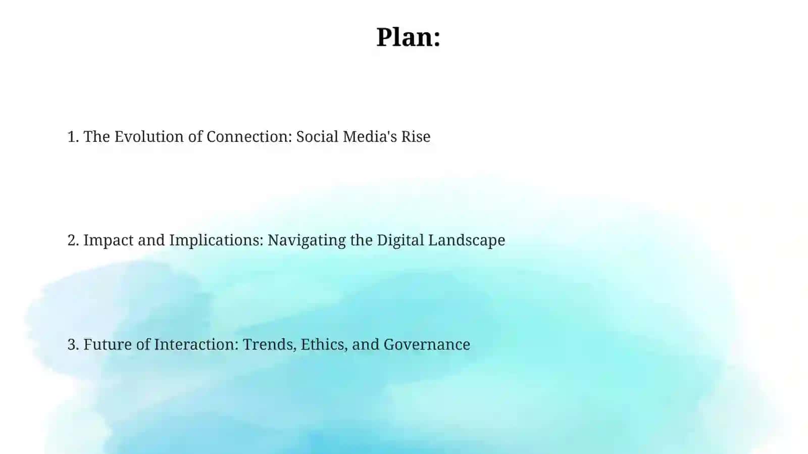 Social media and communication 2