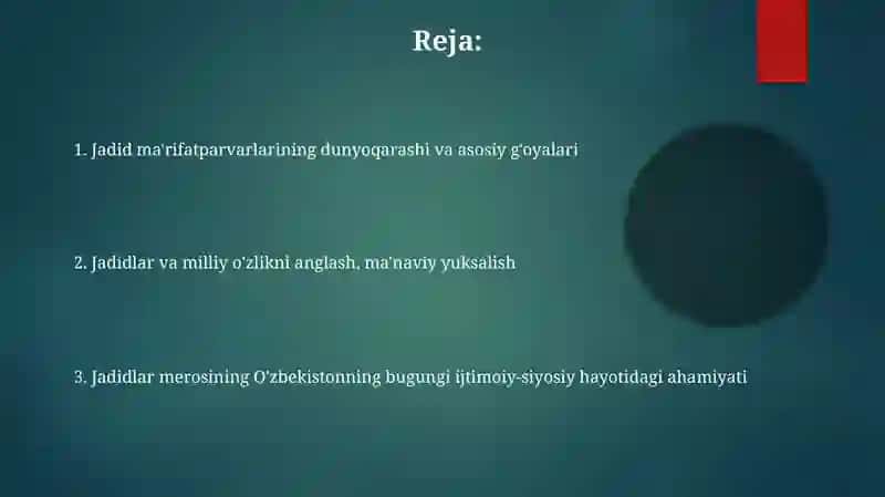Jadidchilikning O'zbekiston ijtimoiy-siyosiy hayotiga ta'siri 2
