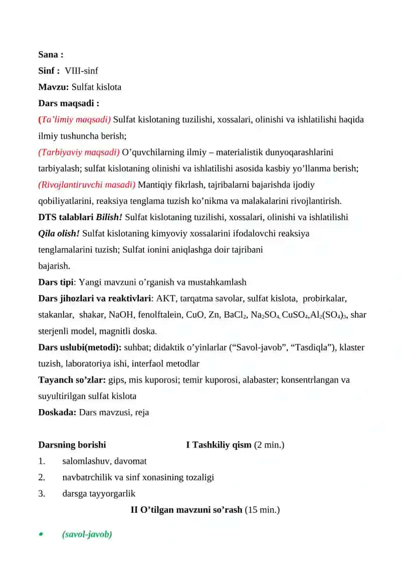 Sulfat kislota 2