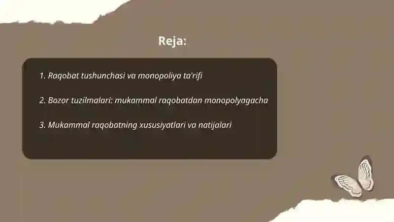 Raqobat va monopoliya 2