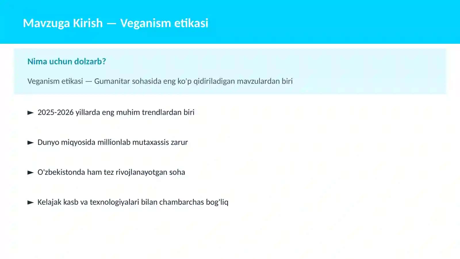 Veganism etikasi 2