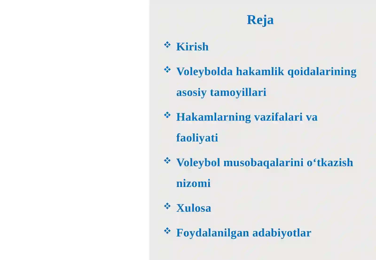 Voleybol bo‘yicha hakamlik qilish qoidalari, hakamlarning vazifalari, musobaqalar 2