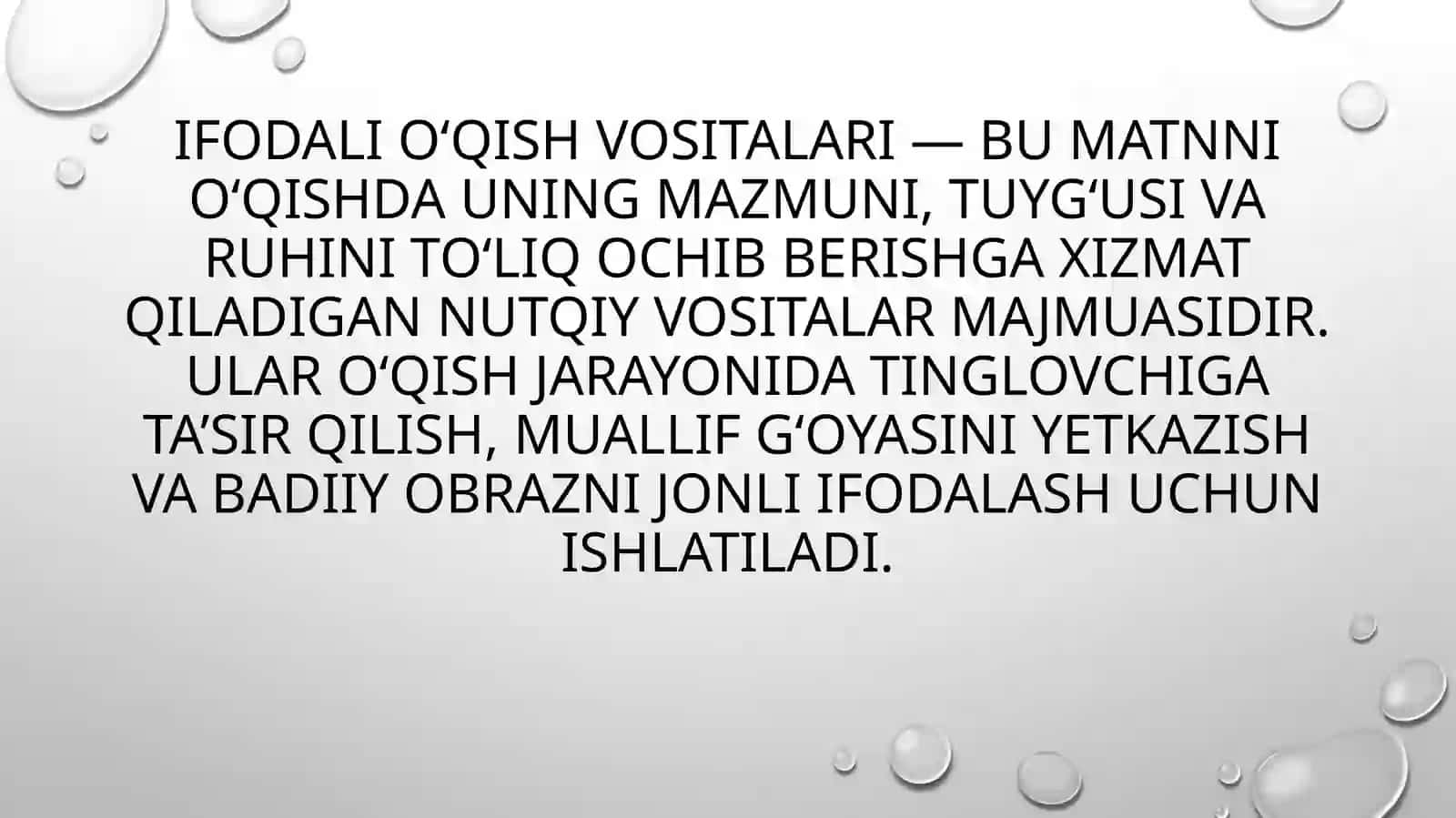 Ifodali o‘qish vositalari 2