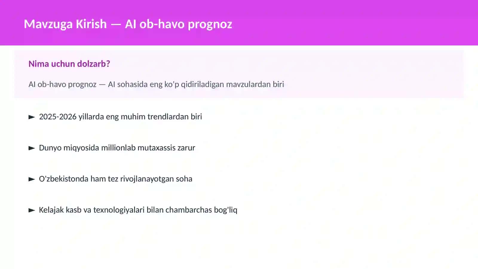 AI AMALIY SOHALARDA 2