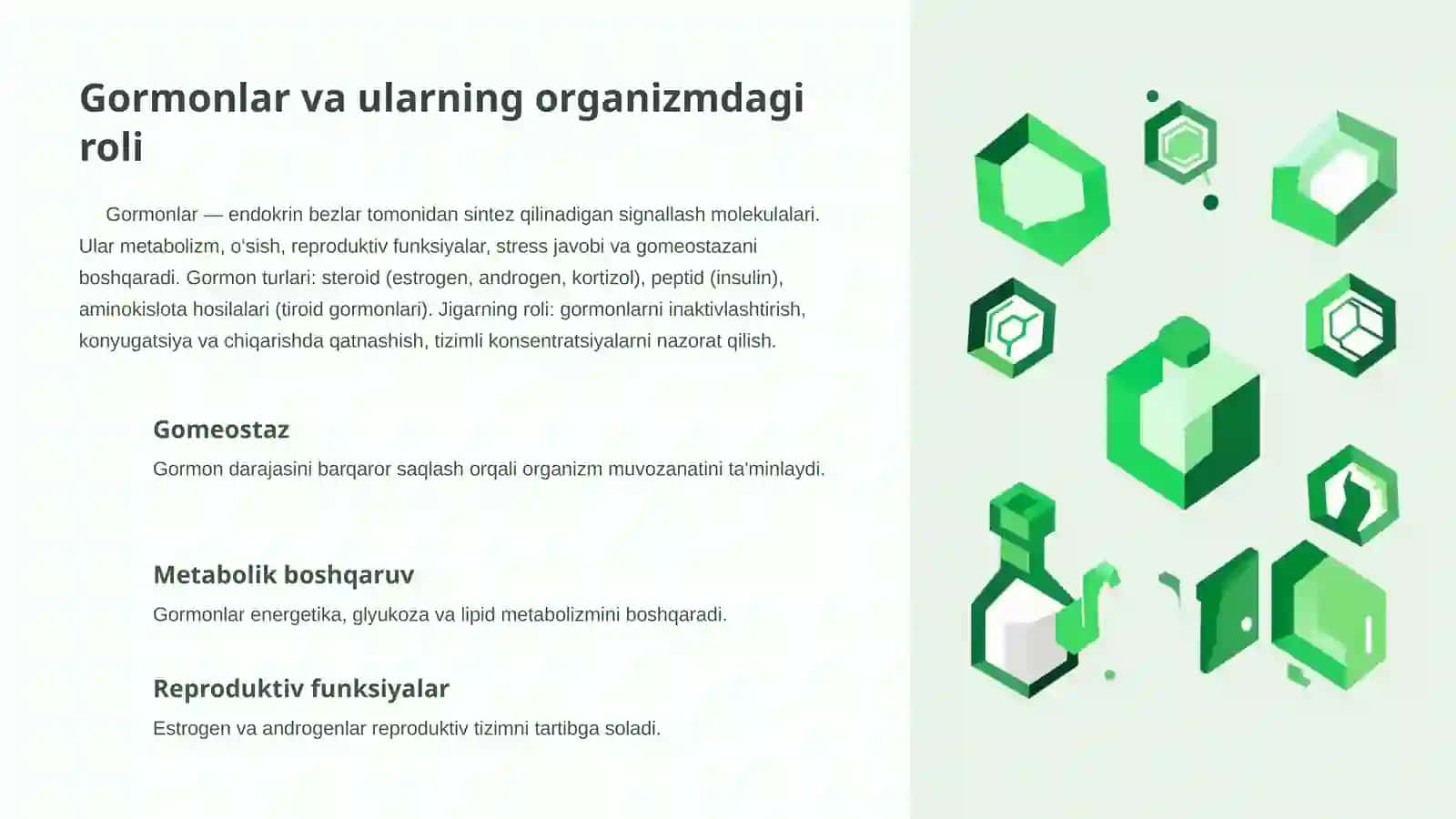 Jigarda gormonlarning zararsizlantirilishi: Klinik ahamiyat 2