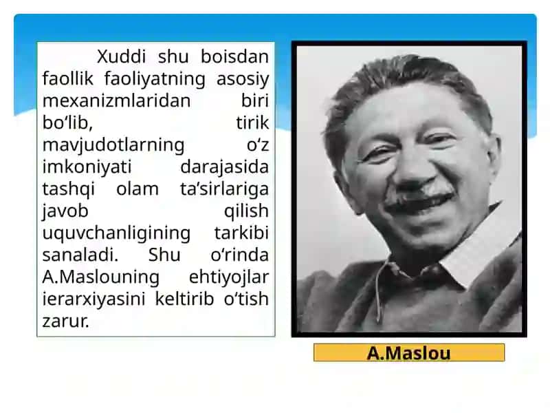 Psixologik nuqtai nazardan borliq to'g'risida mulohaza 2