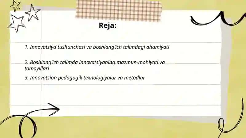 Boshlang‘ich talimda innovatsiyaning mazmun-mohiyati 2