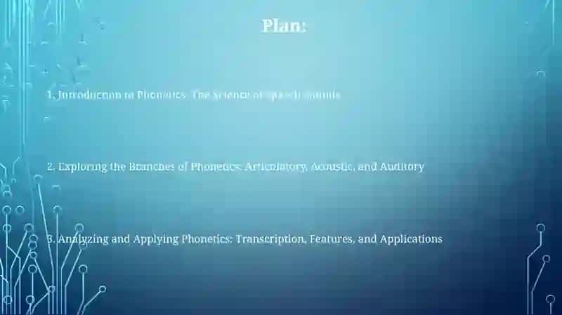 Phonetics sounds 2