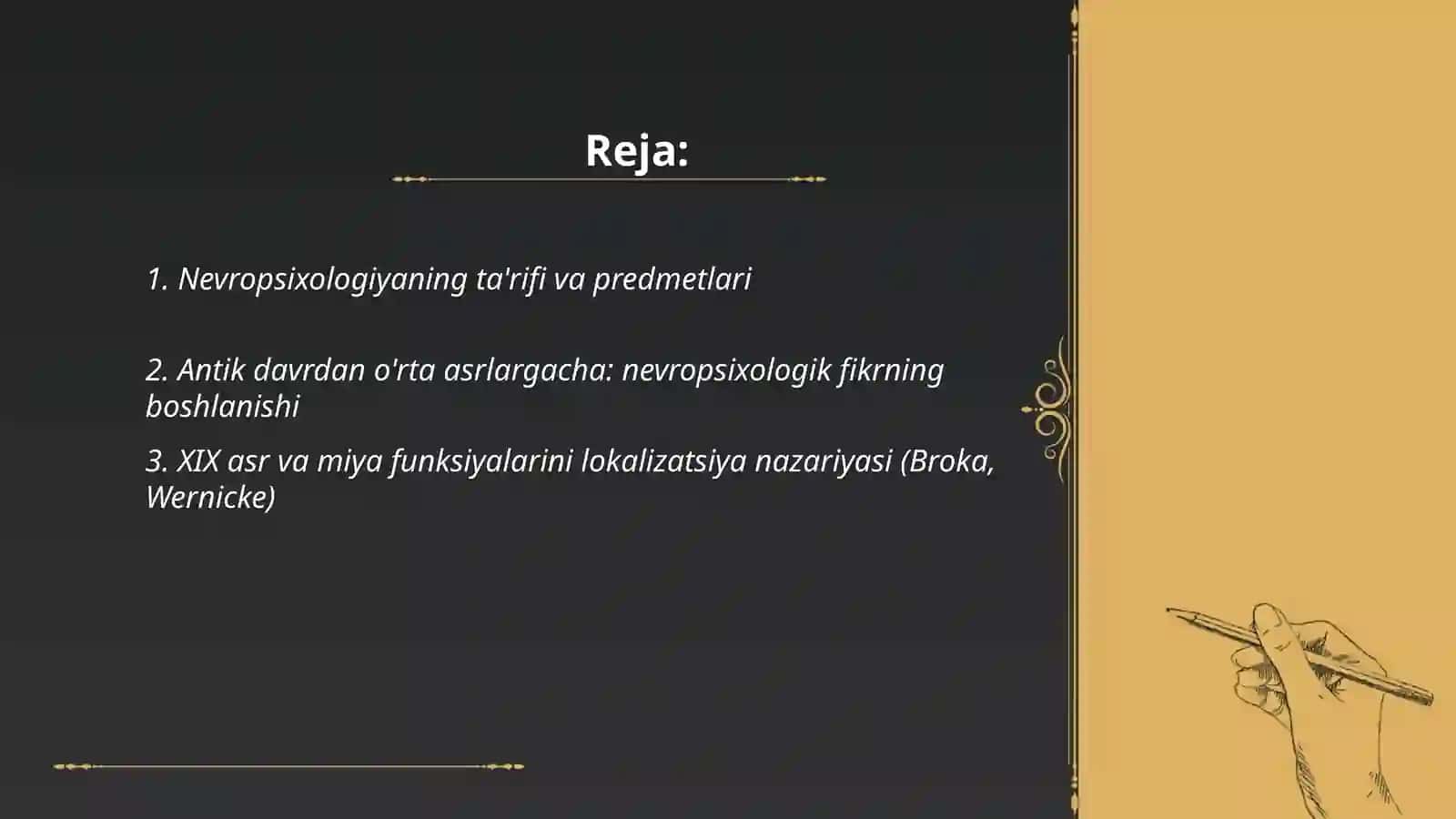 Nevropsixologiya va uning rivojlanish tarixi 2