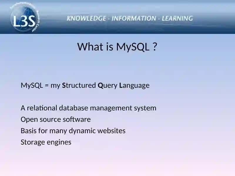 Short tutorial of MySql 2