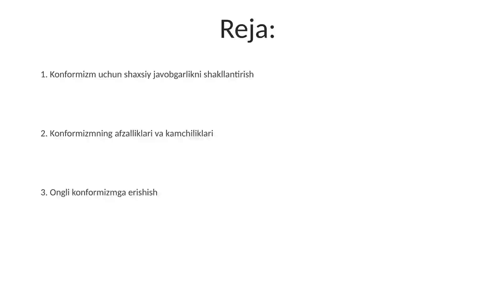 Muvafqyat uchun shahsiy javobgarlikni rivojlantrish 2