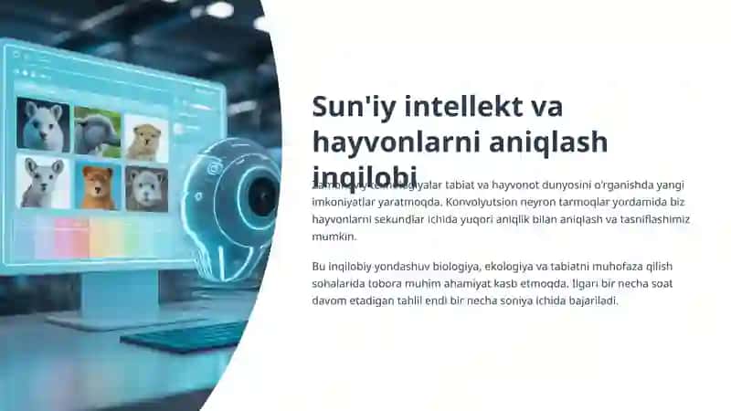 Sun'iy intellekt va hayvonlarni aniqlash inqilobi 2