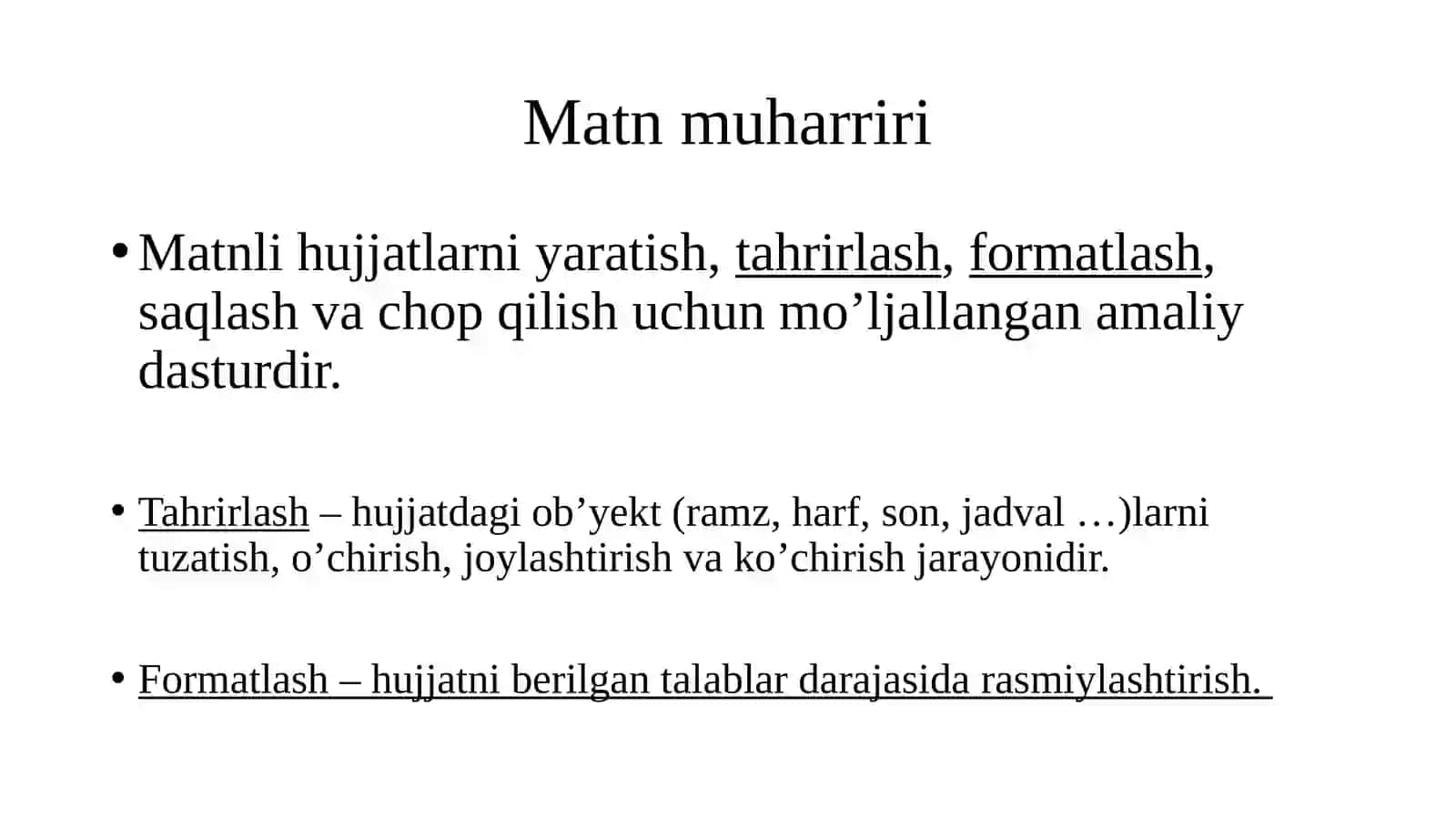 Zamonaviy matn muharrirlari 2