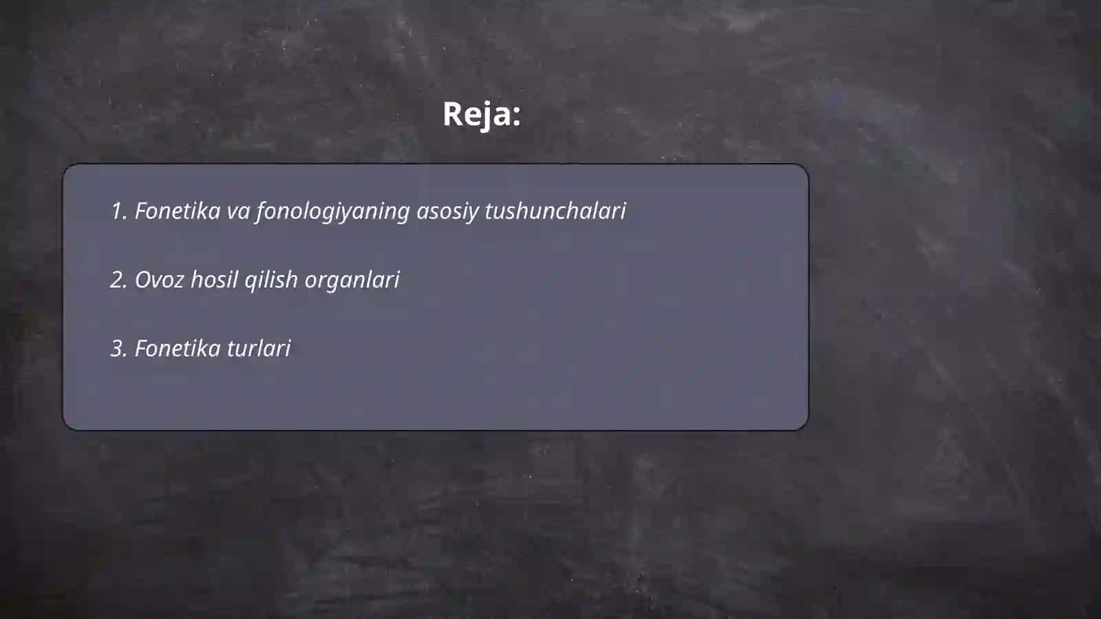 Fonetika va fonologiya 2