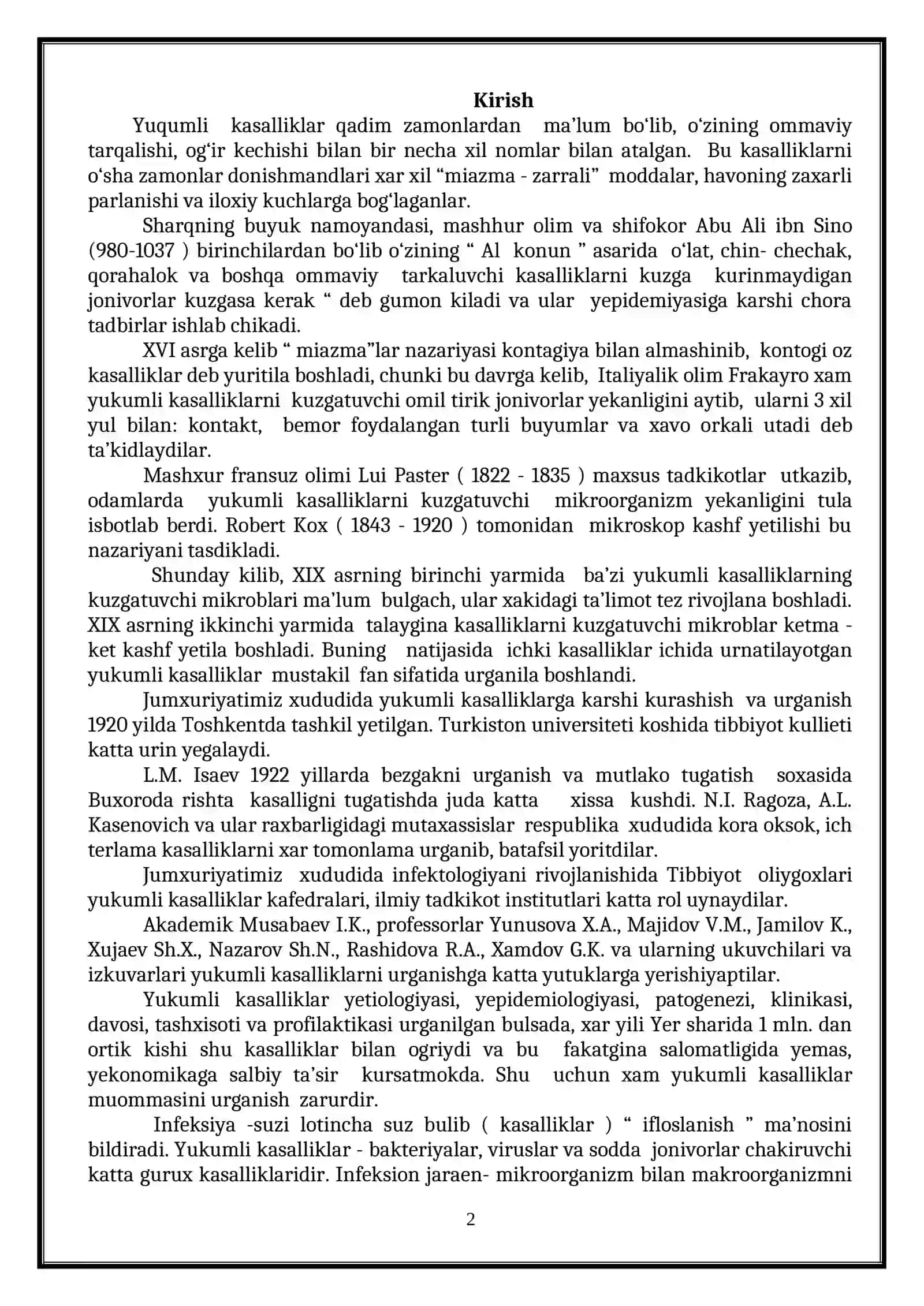O‘ta xavfli yuqumli kasalliklar 2