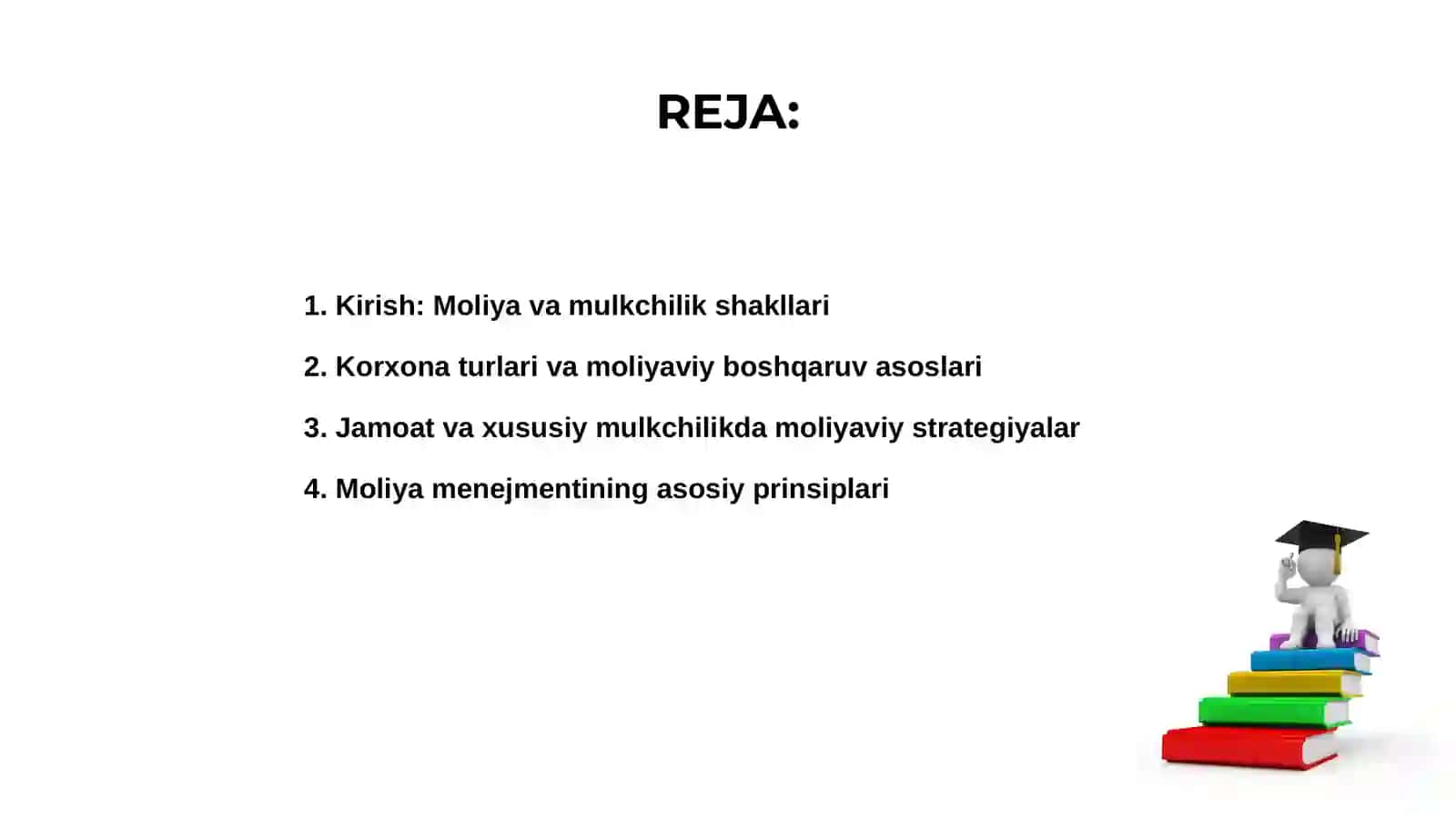 Turli mulkchilik shaklidagi korxonalar moliyaviy menejmentni tashkil etish 2