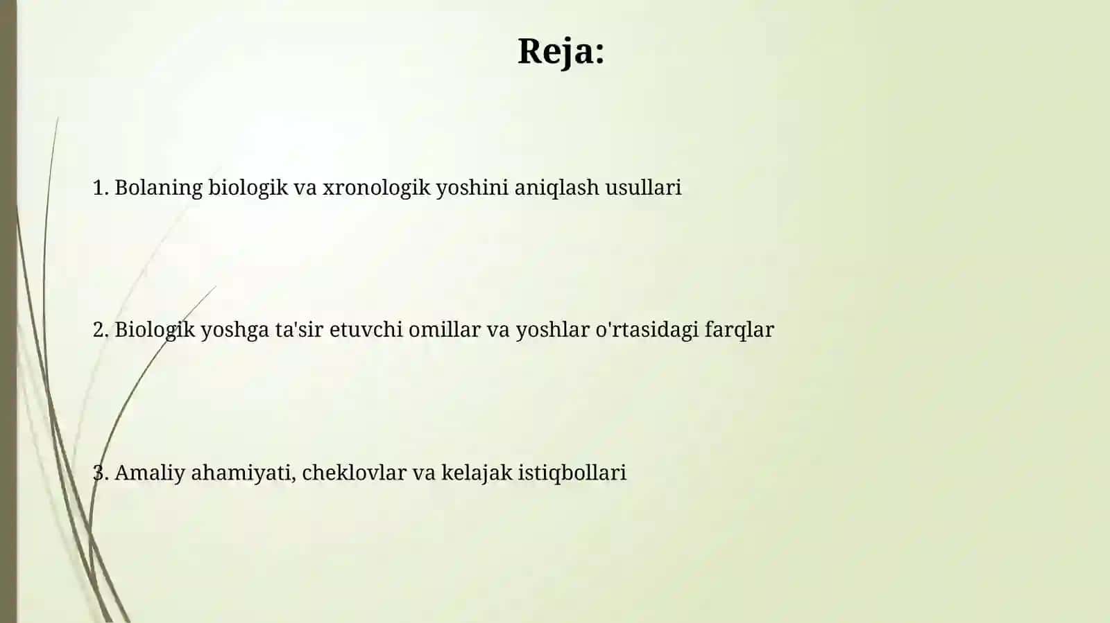 Bolalarni biologik va xronologik yoshini aniqlash 2