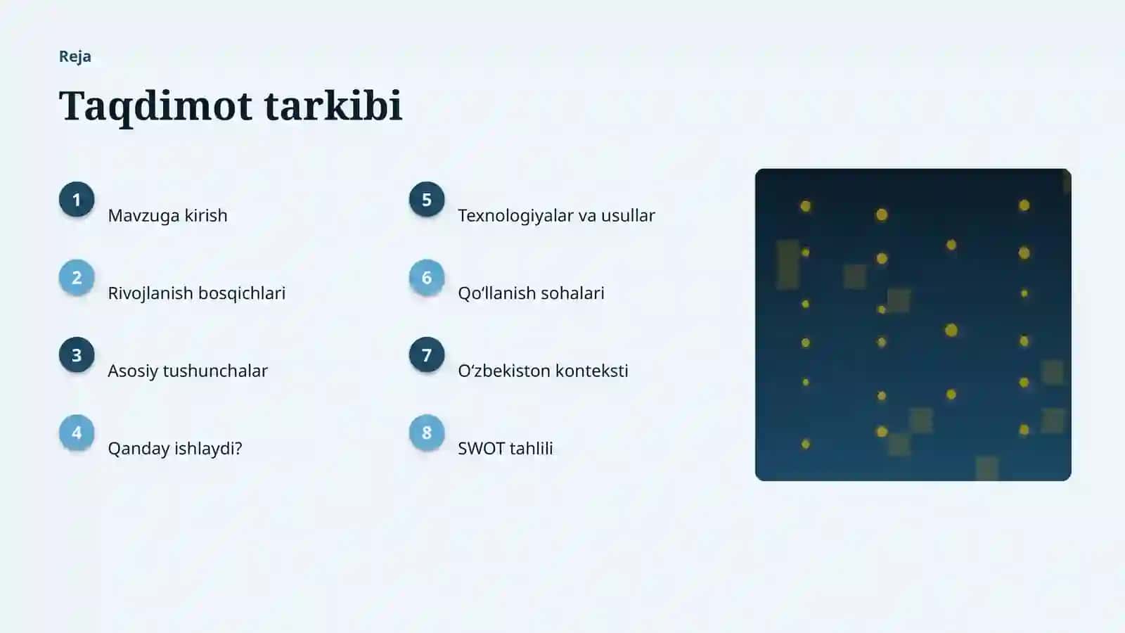 SUNʼIY INTELLEKT • PROFESSIONAL TAQDIMOT 2