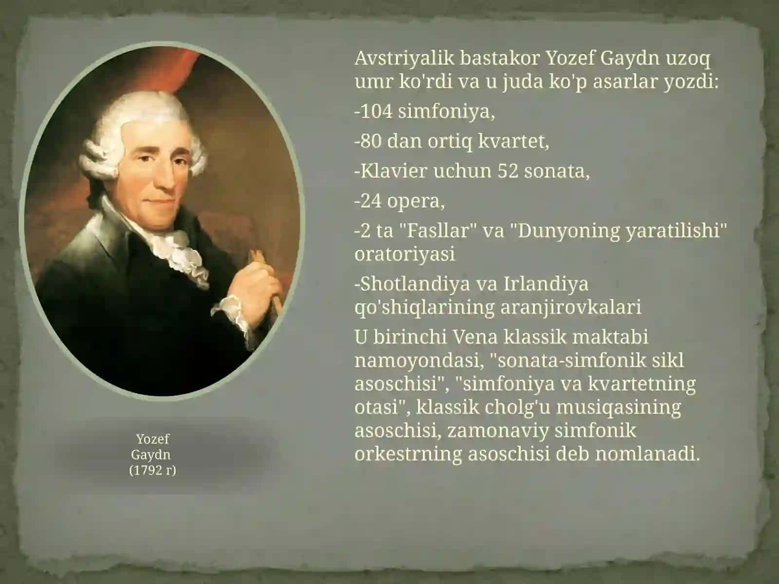 Yozef Gaydn 2