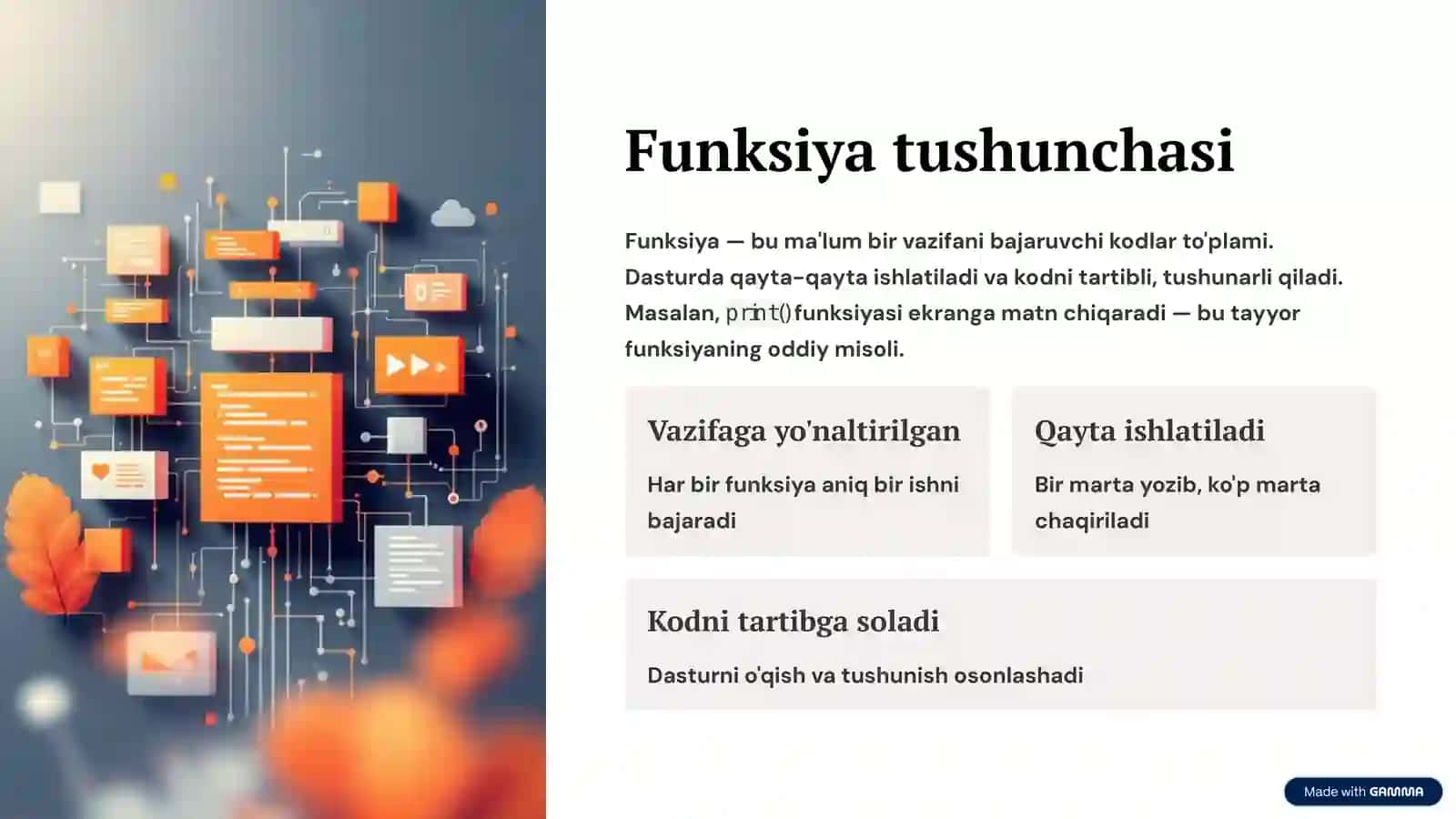 Funksiyalar 2