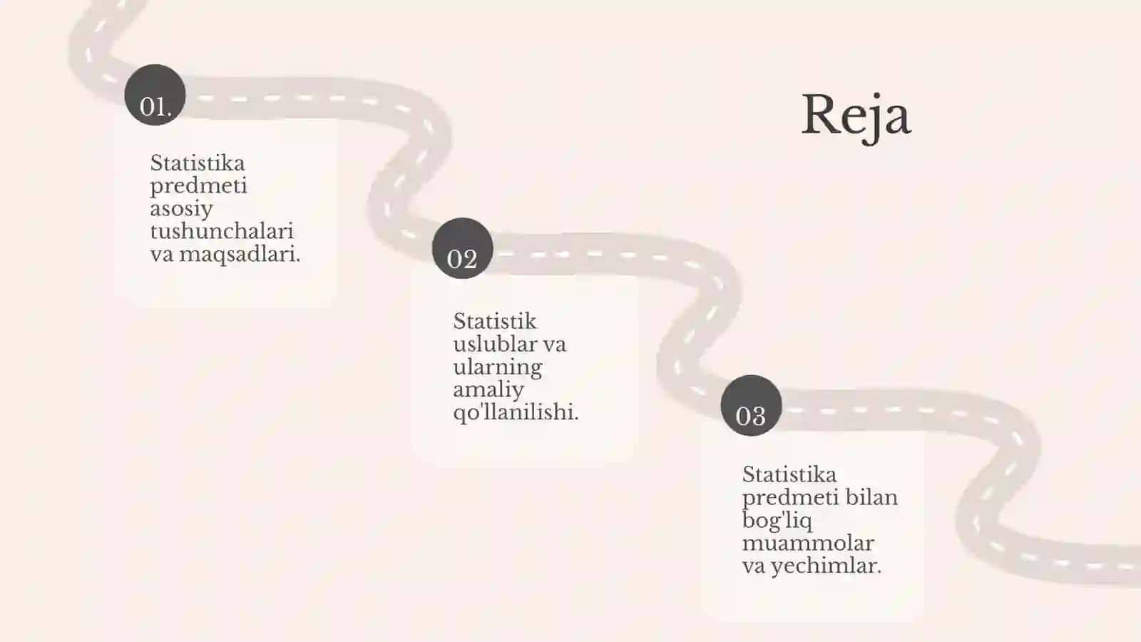 Statistika predmeti va uslubi 2