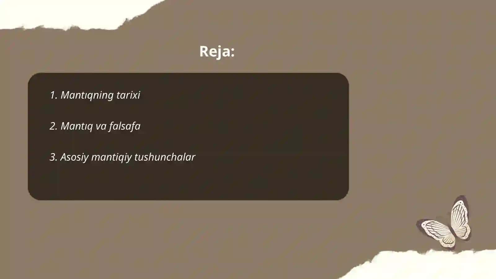 Mantıqning Tarixi 2