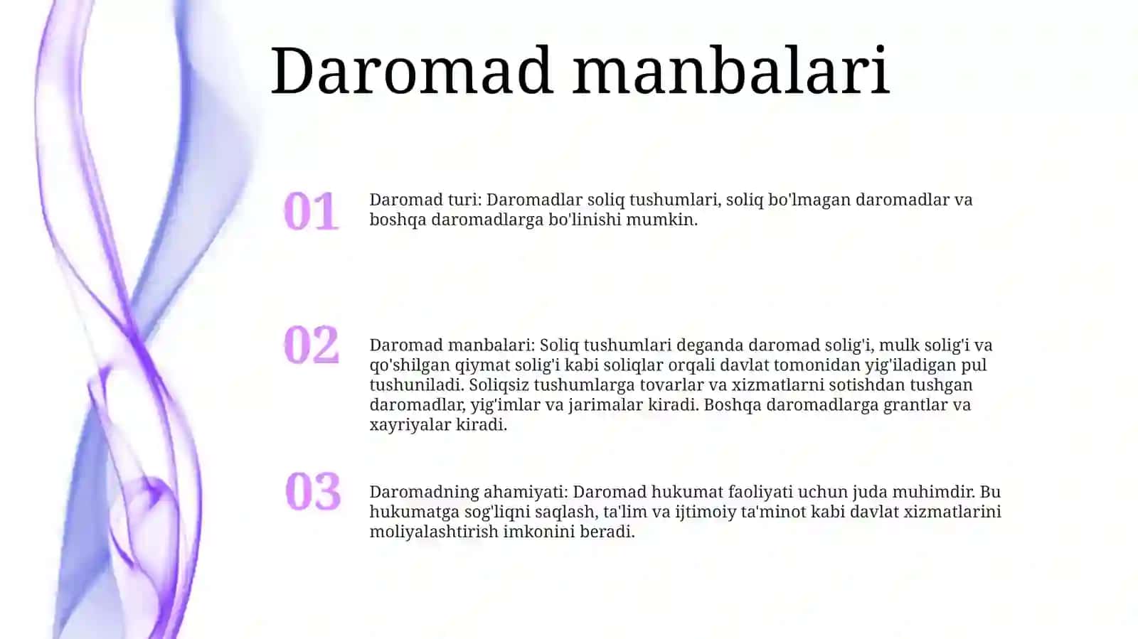 Davlat Byudjeti Daromadlari Hisobining Xususiyatlari 2