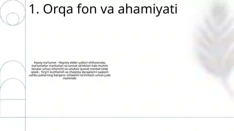 Elektr Yuklamalarni Boshqarish 2