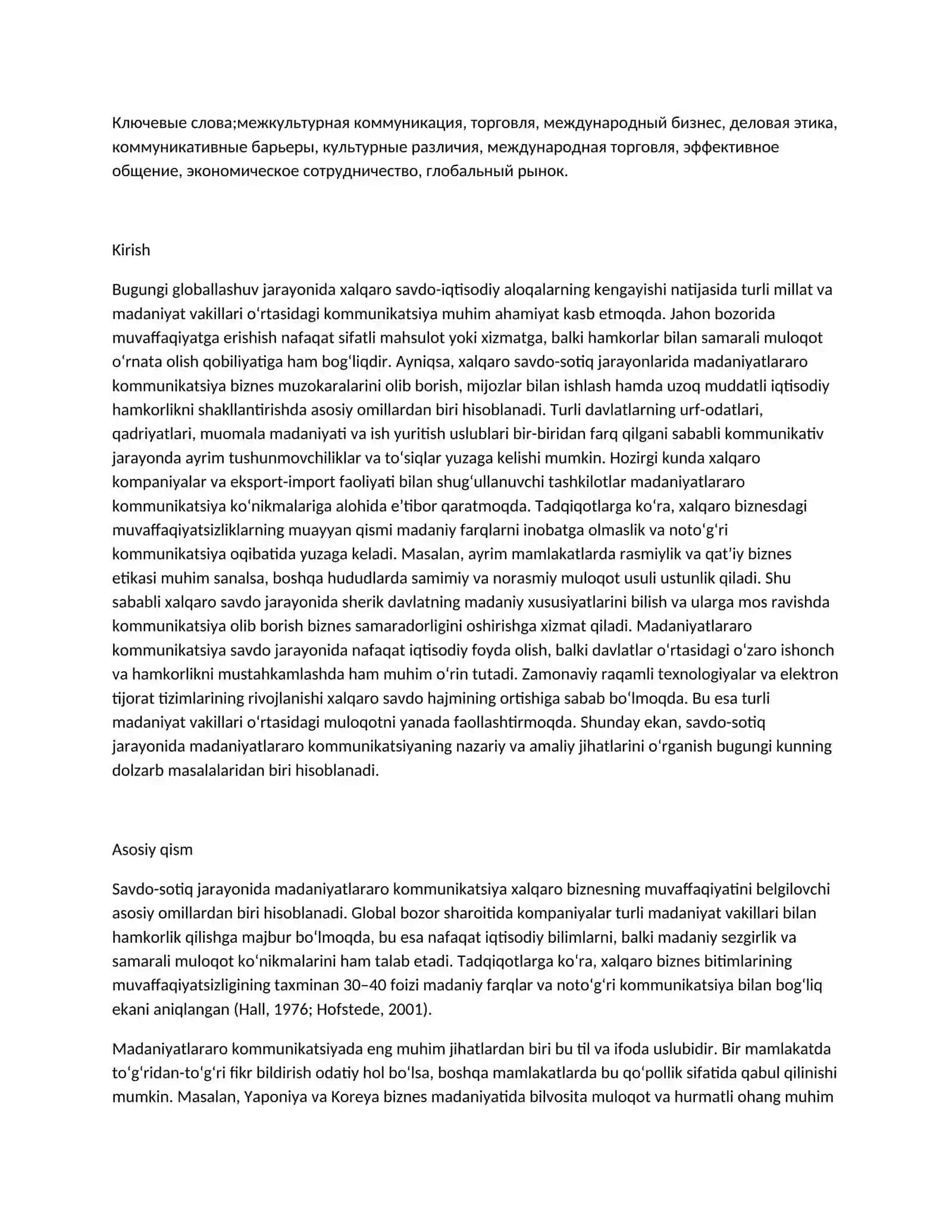 Savdo sotiq jarayonlarida madaniyatlararo kommunikatsiya 2