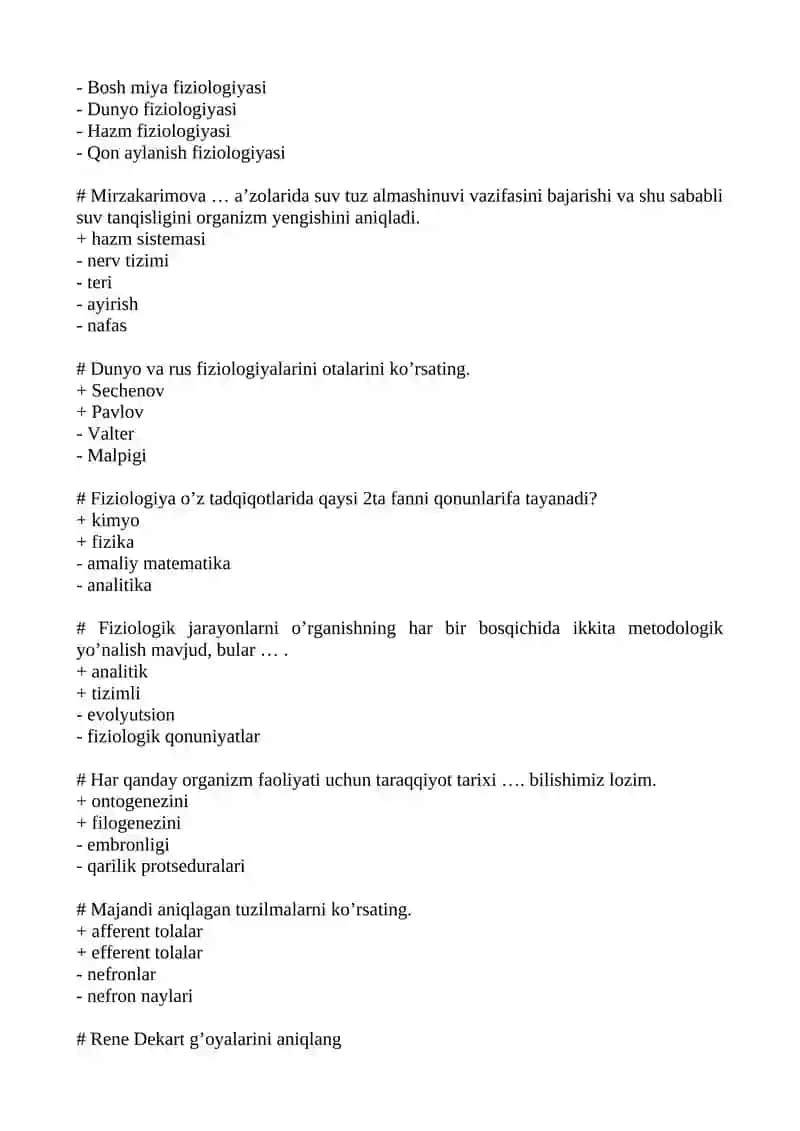 Hayvonlarda yurak-qon harakatini anatomic tekshirish 2