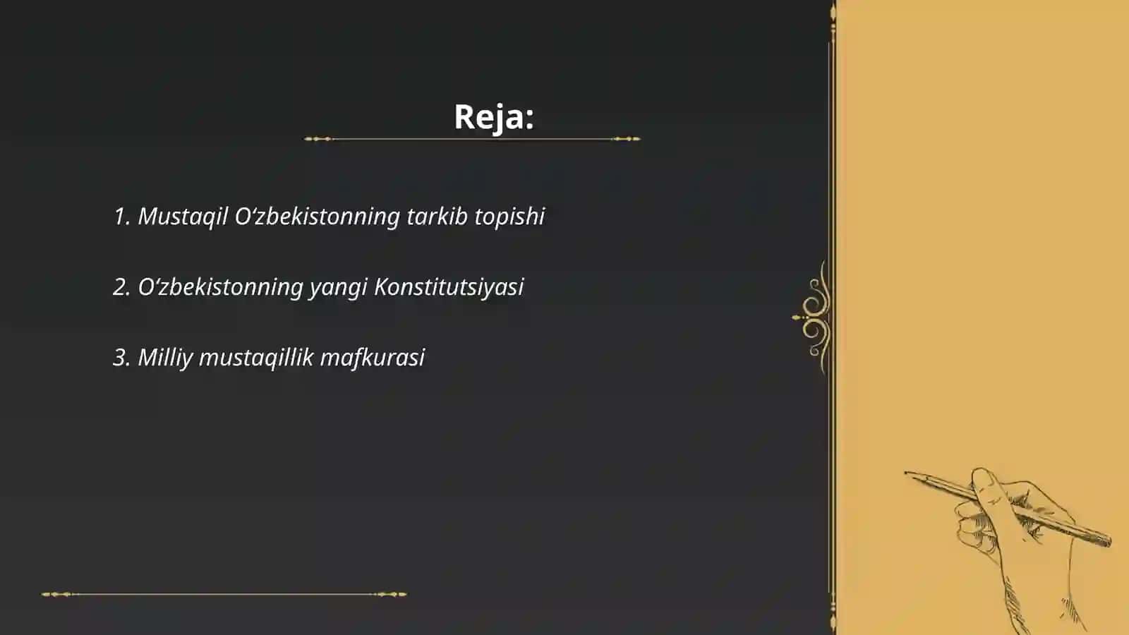Oʻzbekiston Prezidenti lslom Karimov asarlari mustaqil Oʻzbekiston tarixi boʻyicha asosiy manba 2