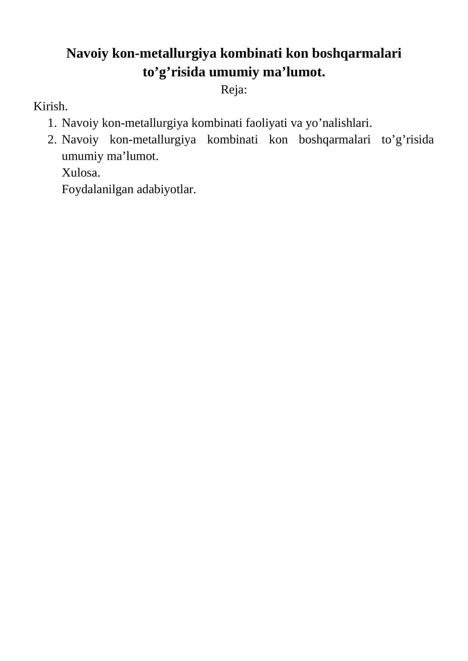 Kon ishi asoslari 2