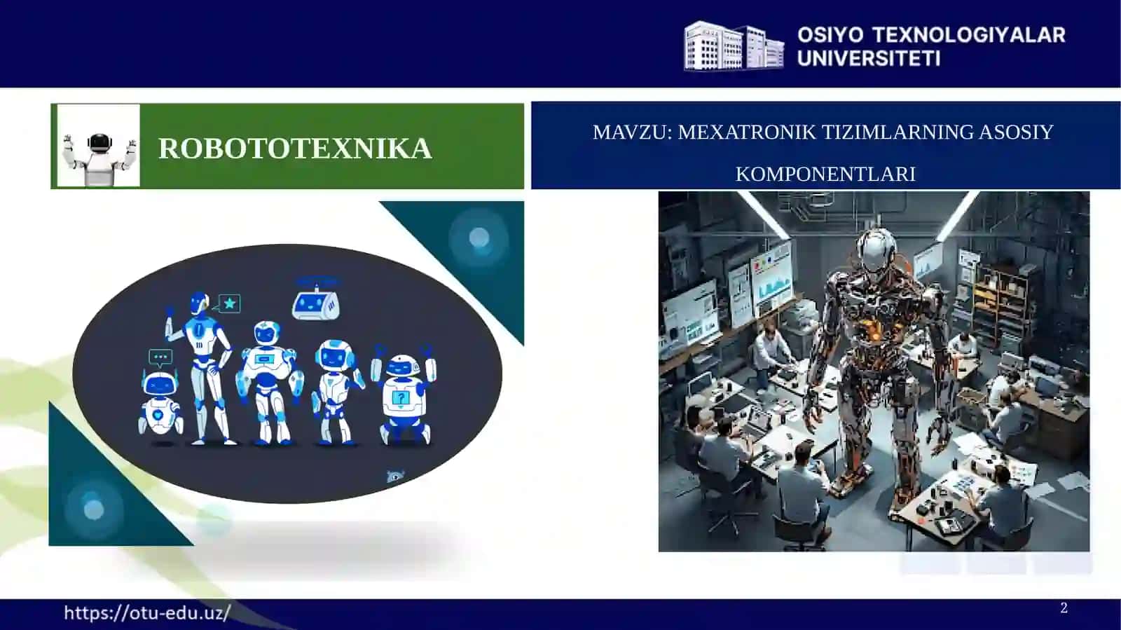 MEXATRONIK TIZIMLARNING ASOSIY KOMPONENTLARI 2