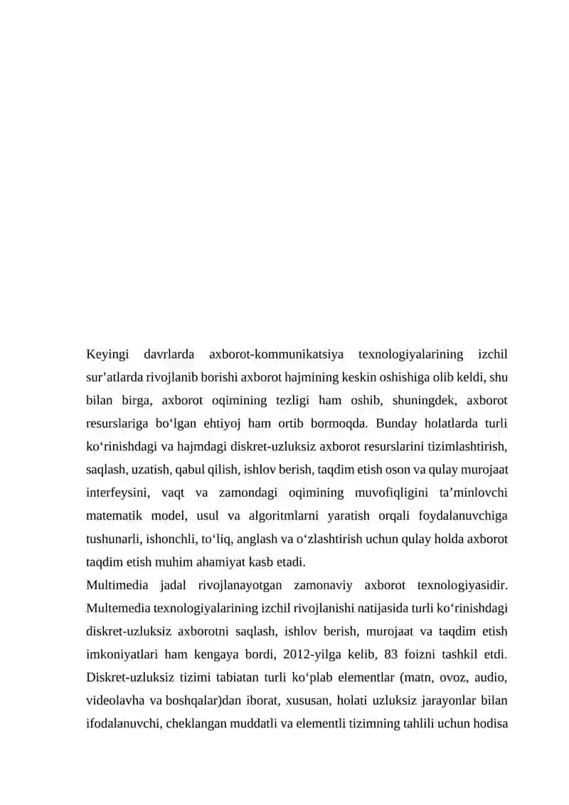 Multimedia va uning ta’minoti 2