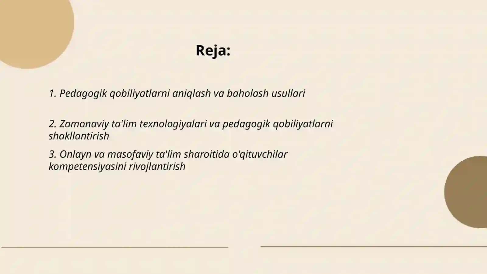 HOZIRGI KUNDA OʻQITUVCHILAR PEDAGOGIK QOBILIYATINI SHAKLLANTIRISH IMKONIYATLARI 2