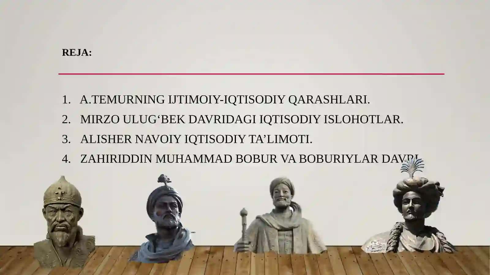 Amir Temur va Temuriylar davridagi iqtisodiy g‘oyalar va iqtisodiy siyosat 2