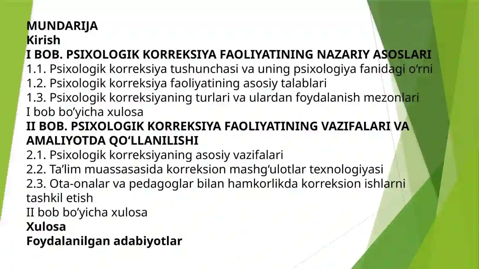 AMALIY PSIXOLOGIYA YO’NALISHI 4-BOSQICH222-GURUH TALABASI ESHMAMATOVA SITORA 2