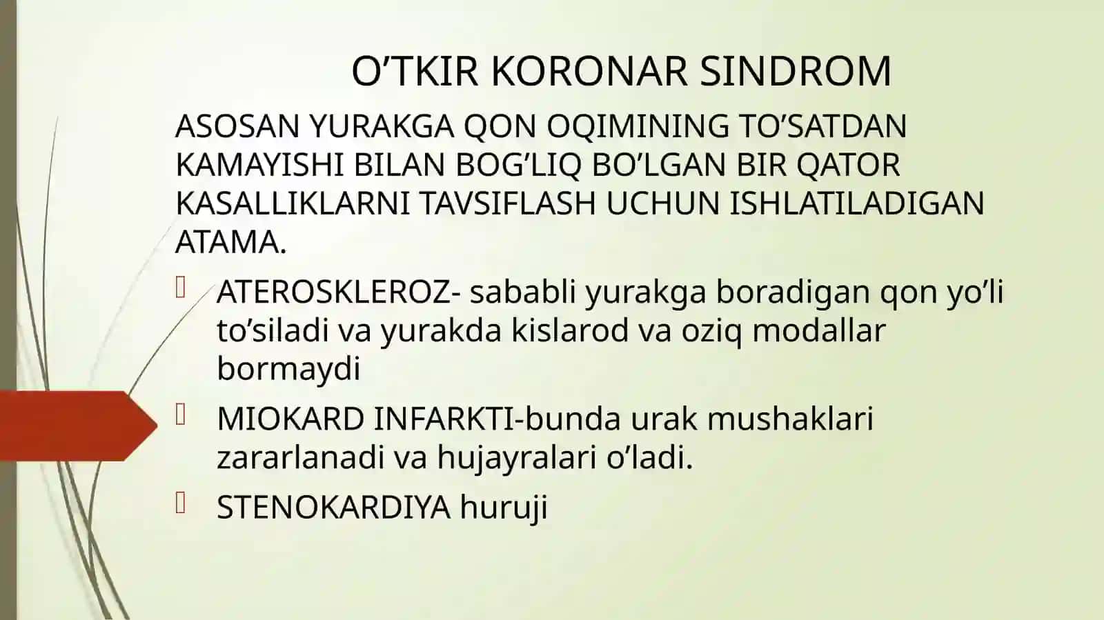 Obliterasiyalovchi endoarterit, venalarning varikoz kengayishi 2