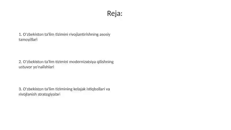 O'zbekiston talim tizimini rivojlantirishning konseptual asoslari 2