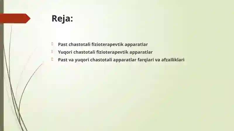 Past va yuqori chastotali fizioterapevtik apparatlar.Ularni ishlashining fizik asoslari 2