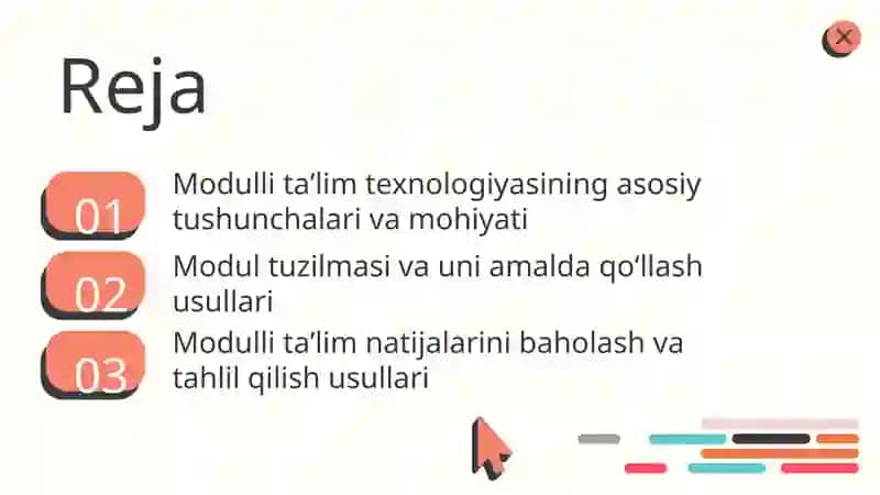 Modulli taʼlim texnologiyasi 2